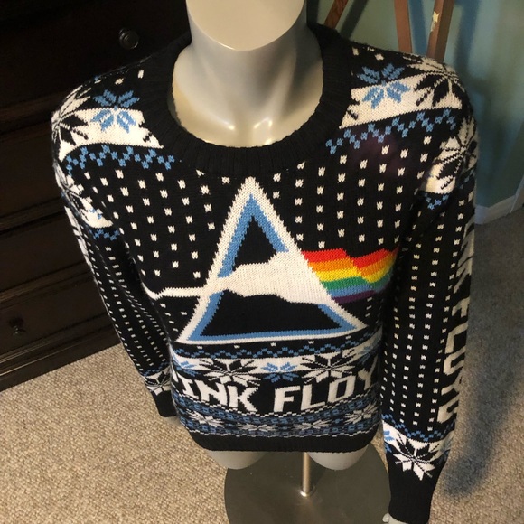 Pink Floyd Acrylic Christmas Sweater - Picture 2 of 10